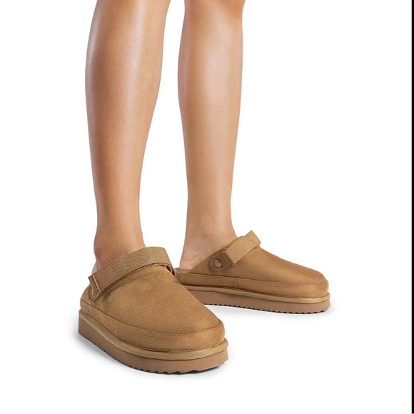 Dream Pairs Round-Toe Platform Mule Clogs Indoor/Outdoor Memory-Foam - Picture 8 of 8